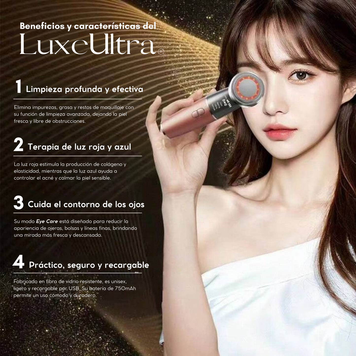 LuxeUltra® - Dispositivo de Belleza Facial