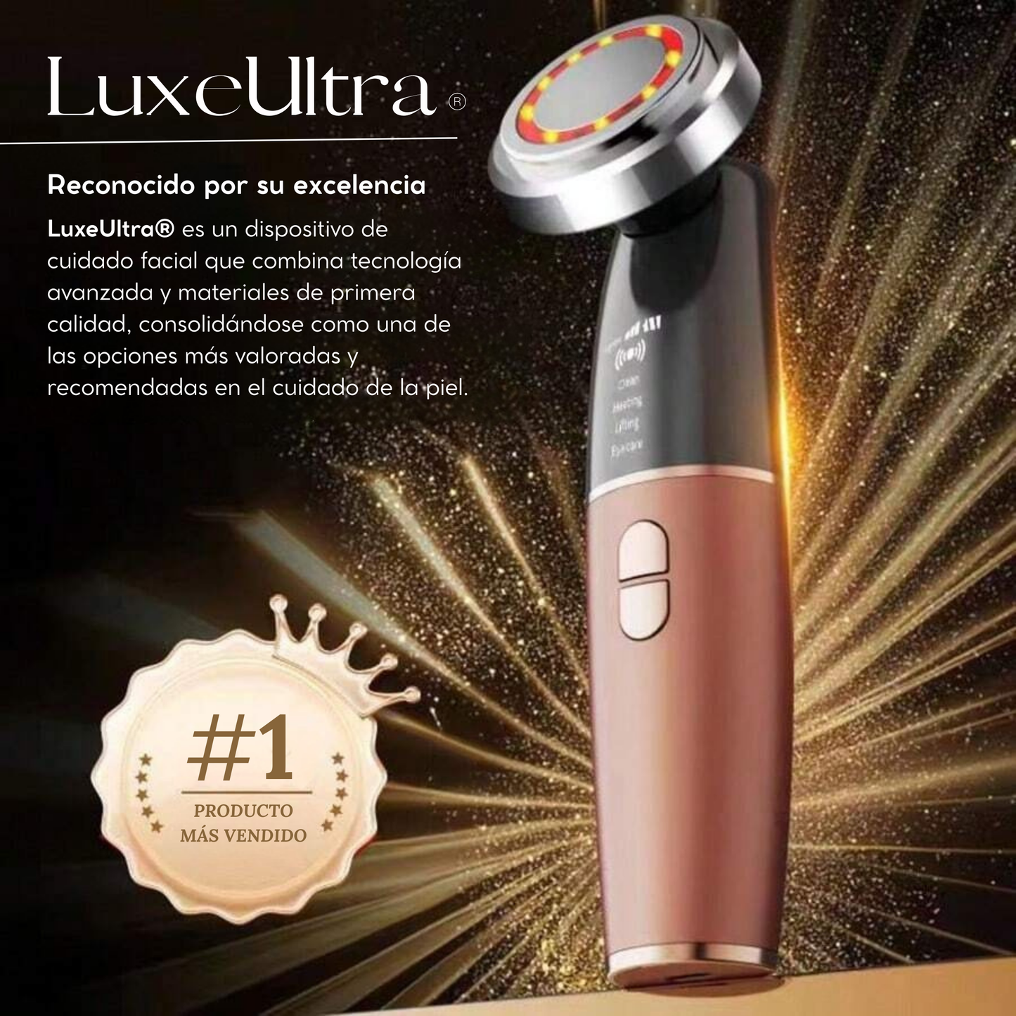 LuxeUltra® - Dispositivo de Belleza Facial