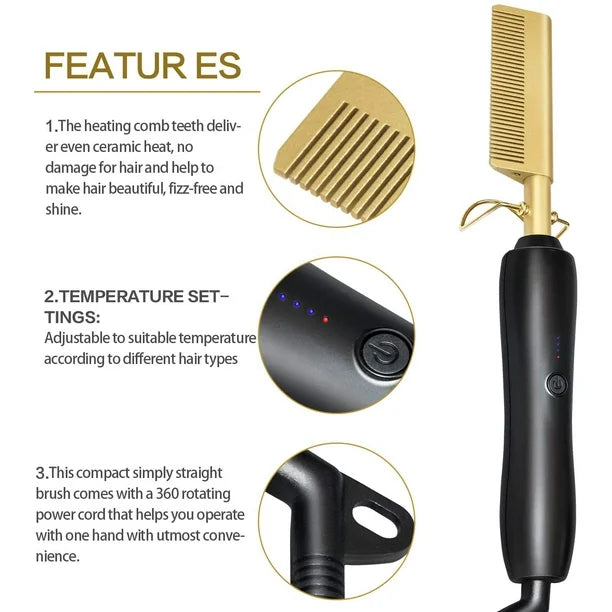 LuxeComb® - Peine Alisante Premium