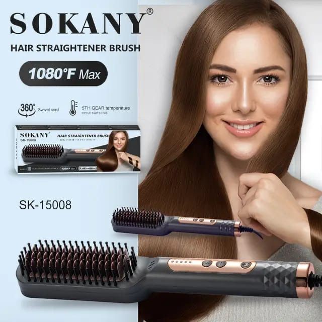 Sokany® Brush - Cepillo Alisador Eléctrico 582°C