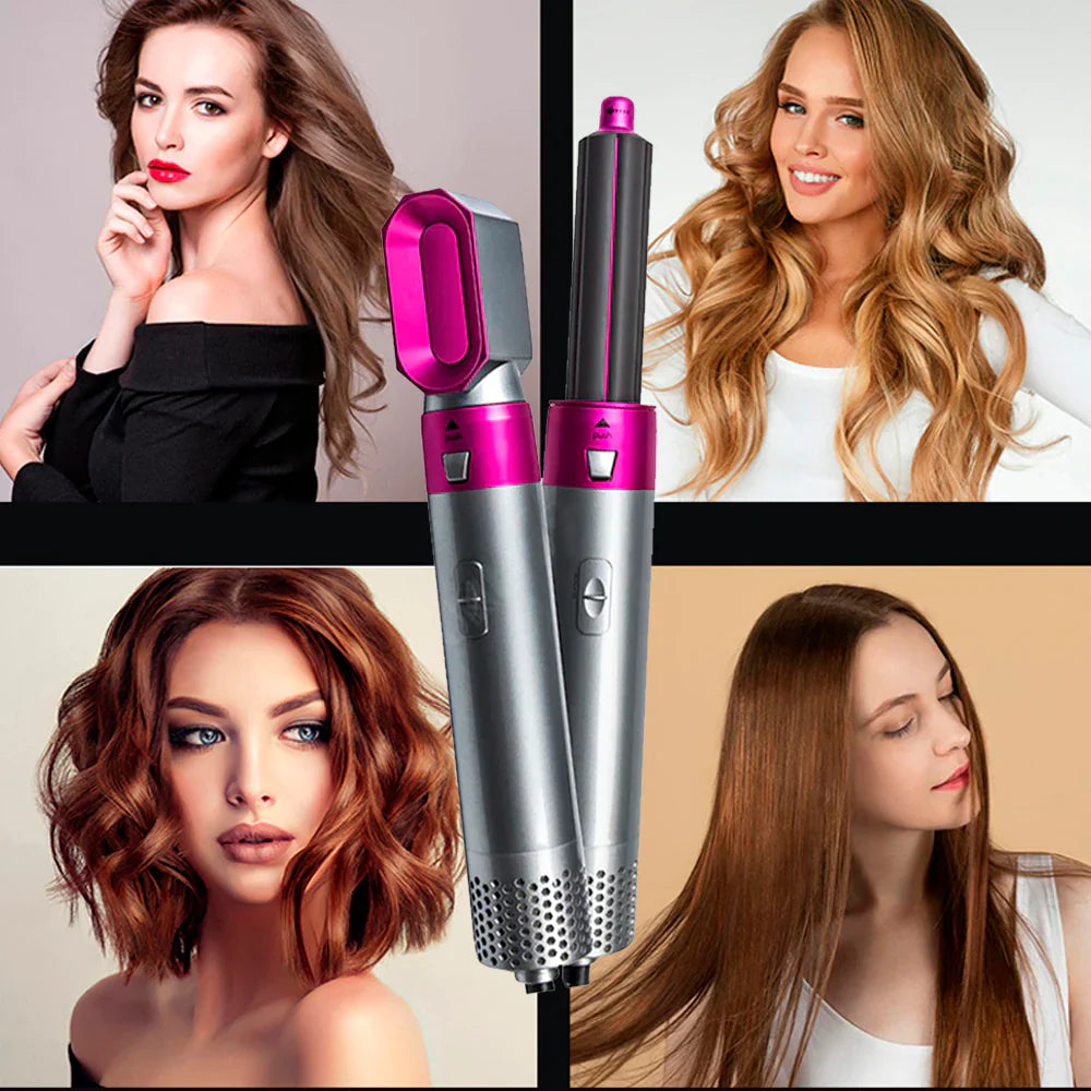 LuxeStyler® - Cepillo Alisador Profesional 5 en 1