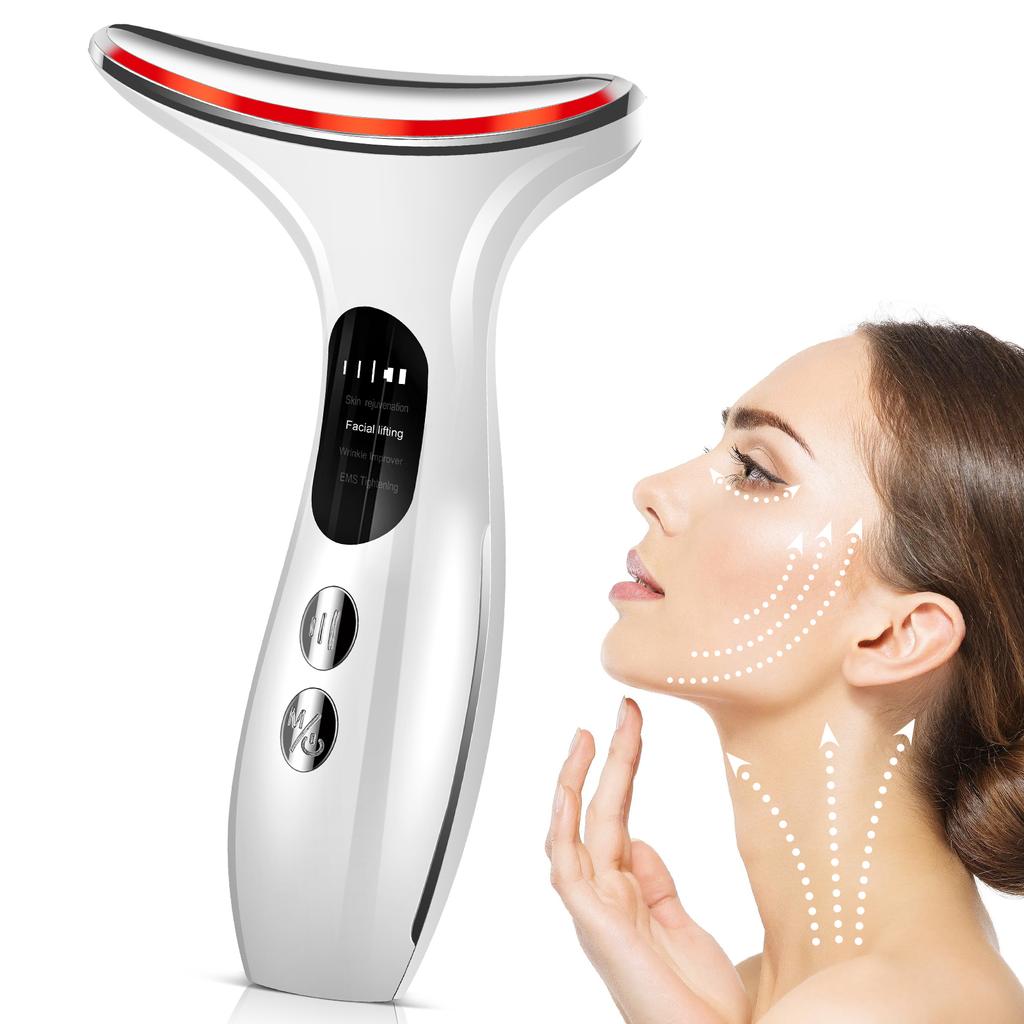 LuxeMoon® - Masajeador Facial LED