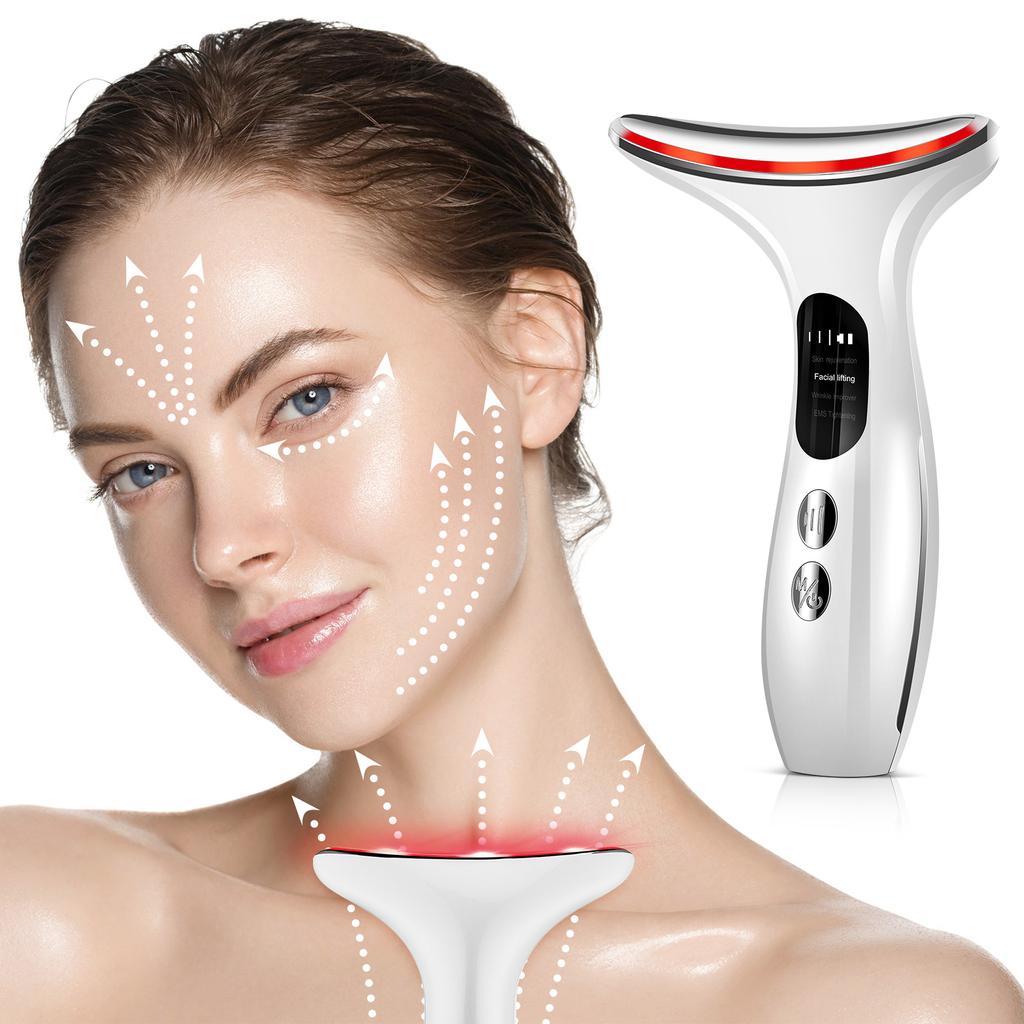 LuxeMoon® - Masajeador Facial LED
