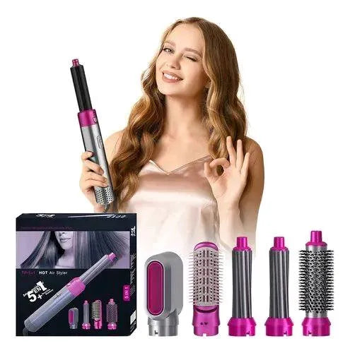 LuxeStyler® - Cepillo Alisador Profesional 5 en 1