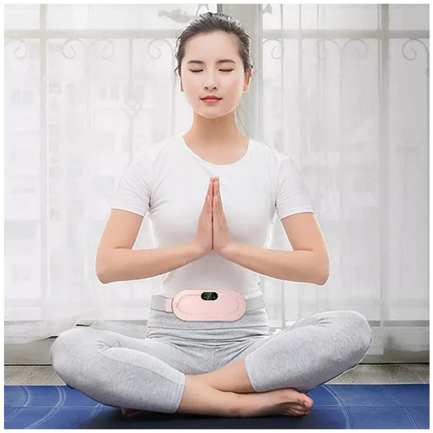 LuxeRelief® - Masajeador Térmico Menstrual