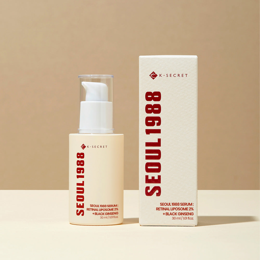 K-SECRET | SEOUL 1988 Serum: Retinal Liposome 2% + Black Ginseng
