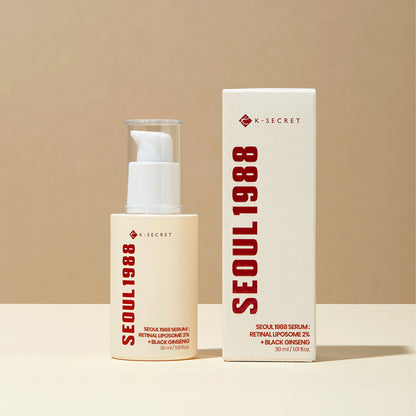 K-SECRET | SEOUL 1988 Serum: Retinal Liposome 2% + Black Ginseng