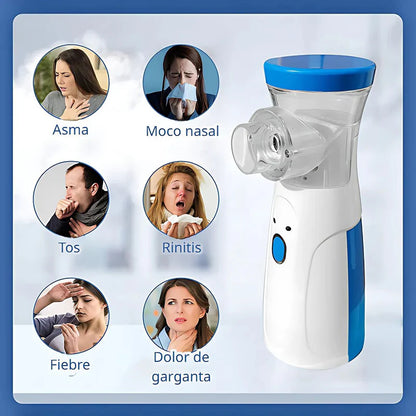 NanoMist™ – Nebulizador Portátil Ultrasónico