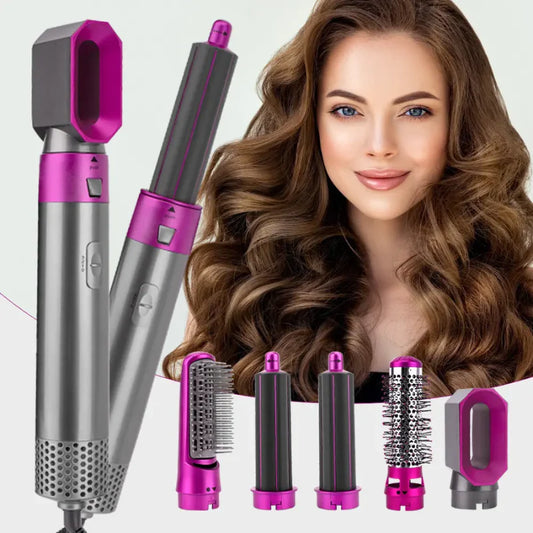 LuxeStyler® - Cepillo Alisador Profesional 5 en 1