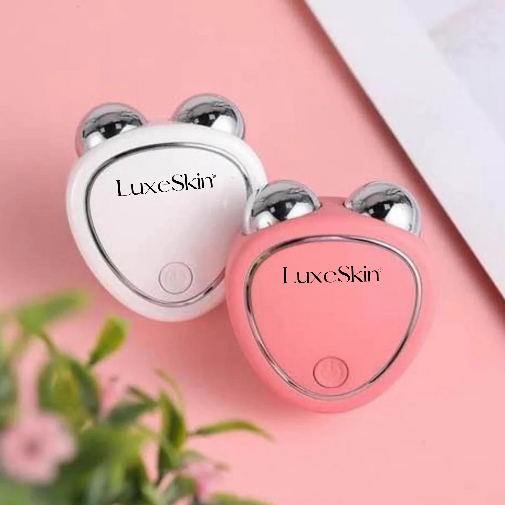 LuxeSkin® - Masajeador de microcorriente facial
