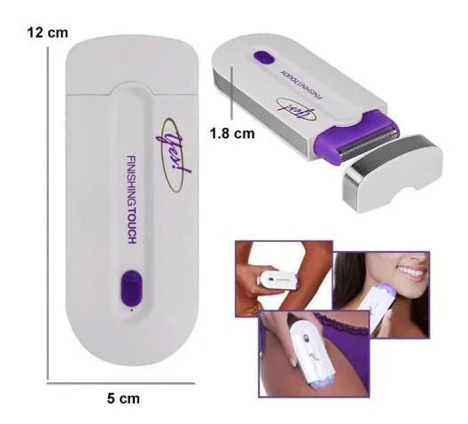 DepiLux™ – Depiladora Portátil Recargable con Luz LED