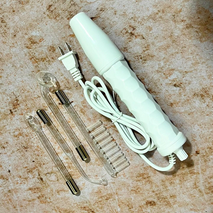 Kit de Alta Frecuencia Facial y Capilar – 4 Tubos Intercambiables