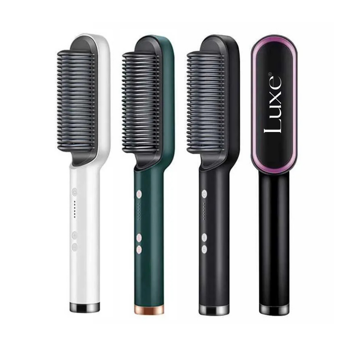 LuxeHair Pro - Cepillo Alisador Eléctrico