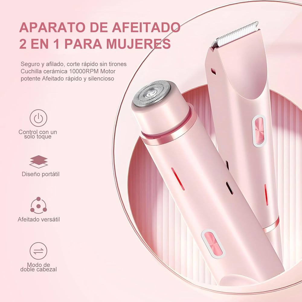 GlowShave™ - Depiladora 2 en 1 Contra Agua