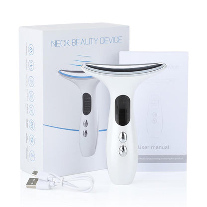 LuxeMoon® - Masajeador Facial LED