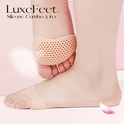 LuxeFeet® - Combo de Almohadillas de Silicona