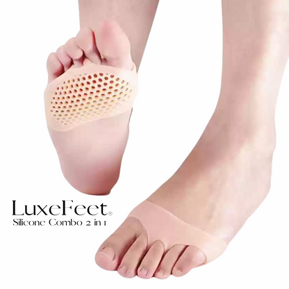 LuxeFeet® - Combo de Almohadillas de Silicona