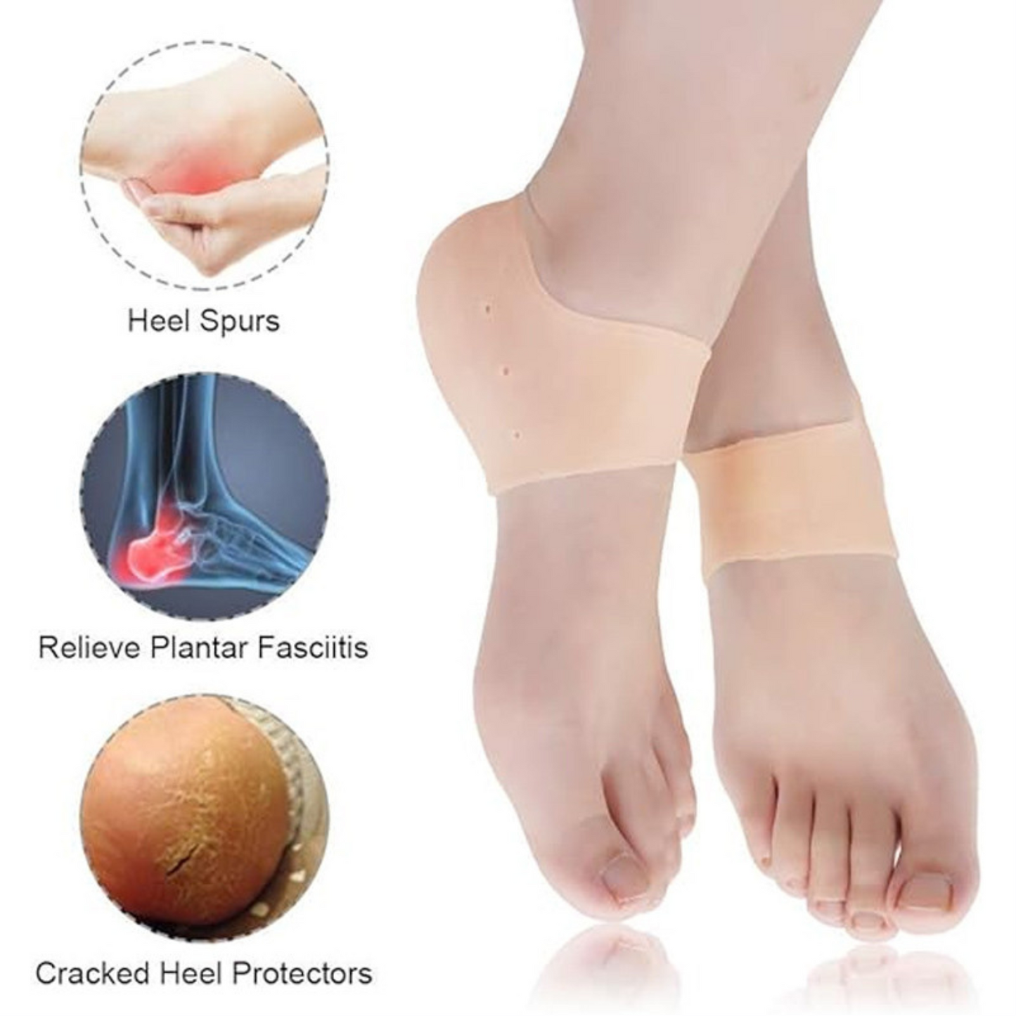 LuxeFeet® - Combo de Almohadillas de Silicona