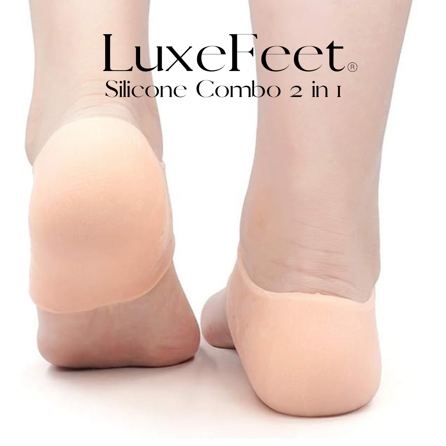 LuxeFeet® - Combo de Almohadillas de Silicona