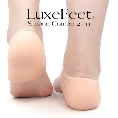 LuxeFeet® - Combo de Almohadillas de Silicona