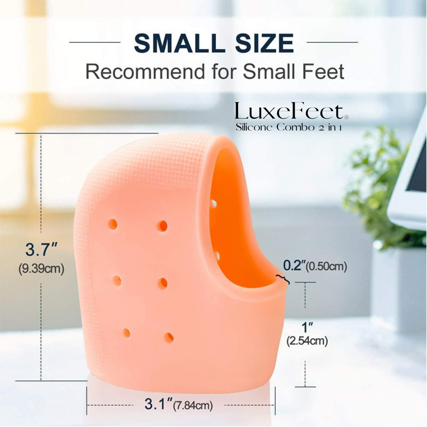LuxeFeet® - Combo de Almohadillas de Silicona