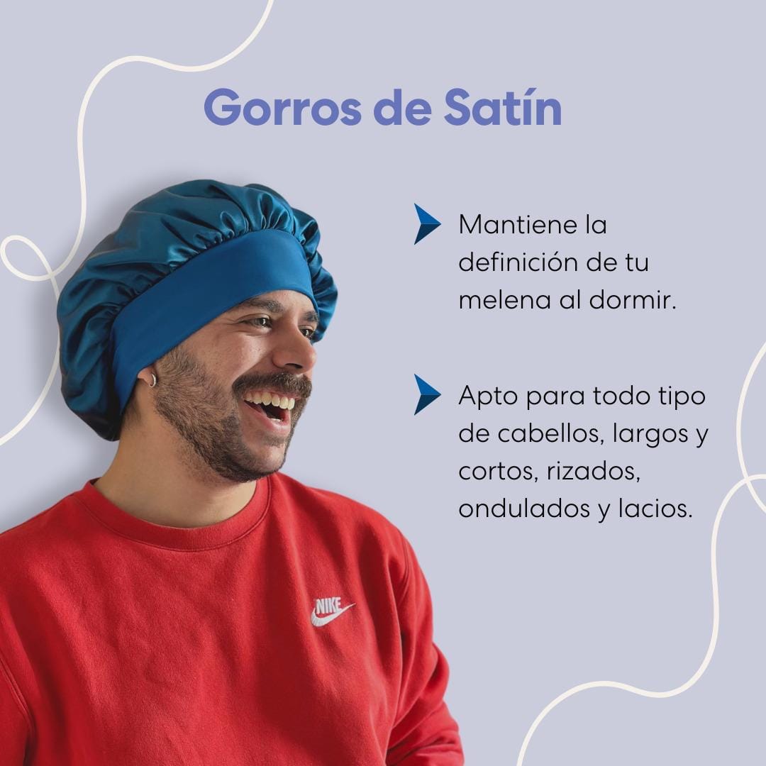LuxeSatin™ – Gorro de Satín Premium para Cuidado del Cabello