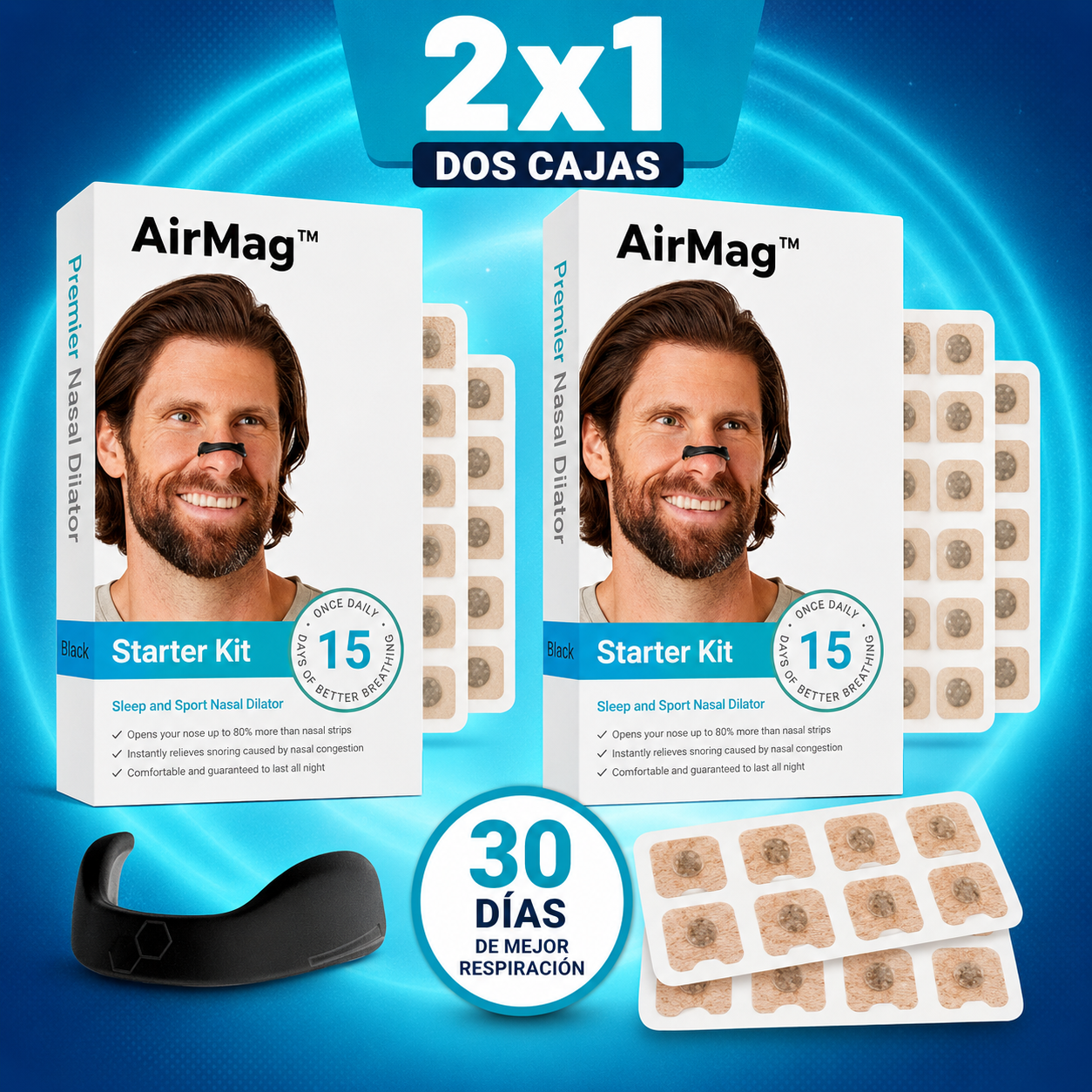 AirMag™ 2x1 – Llévate 2 Cajas (30 Pares en Total)