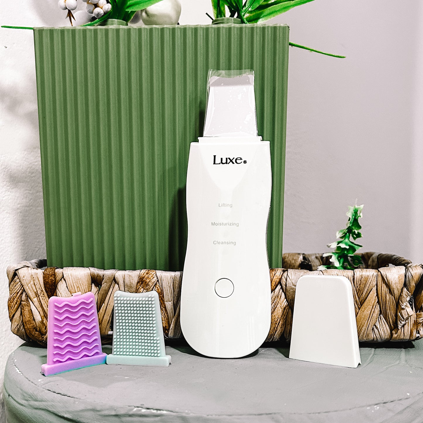 LuxeFace® Pro - Paleta Ultrasónica Facial