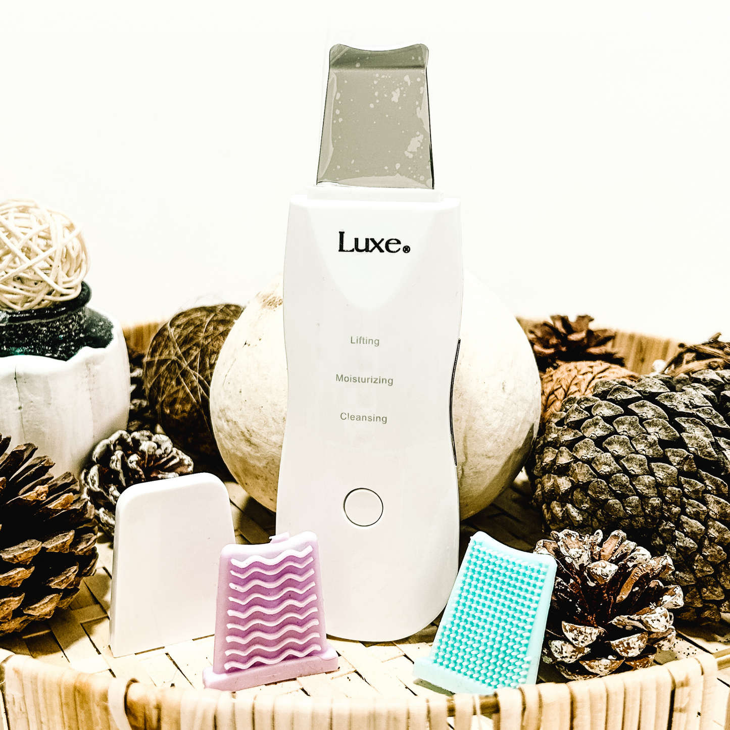 LuxeFace® Pro - Paleta Ultrasónica Facial