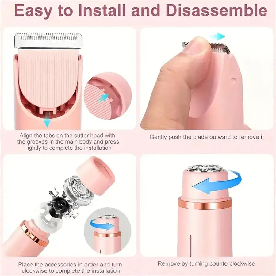 GlowShave™ - Depiladora 2 en 1 Contra Agua