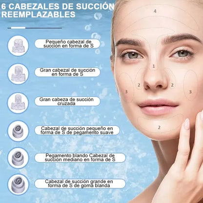 LuxeFace® Aqua - Extractor De Succión Con Agua