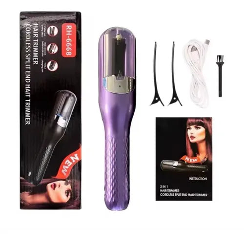 LuxeTrim Brush™ – Cepillo Inteligente para Eliminar Puntas Abiertas al Instante