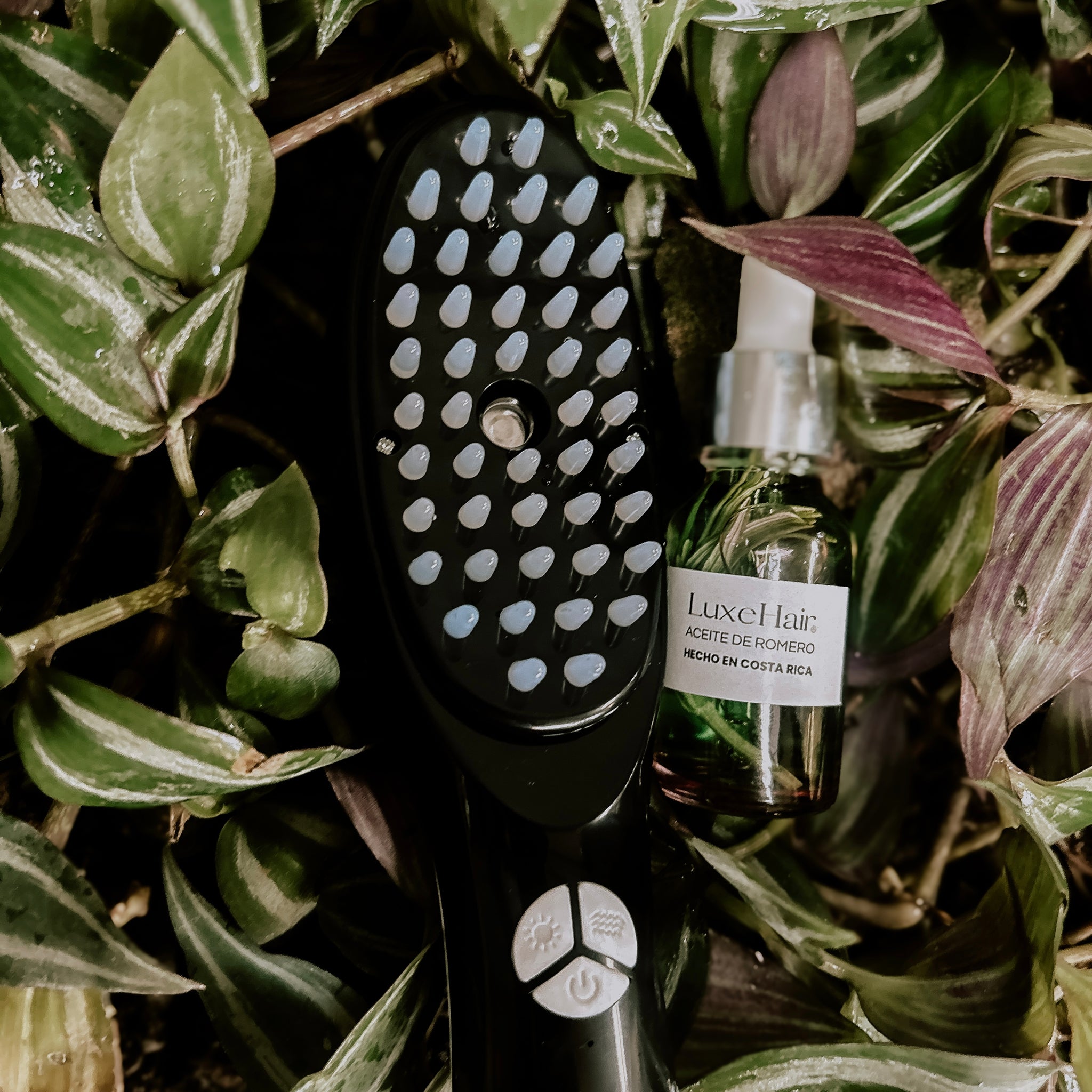 LuxeHair® - Cepillo de Vapor Masajeador Capilar para el Cabello