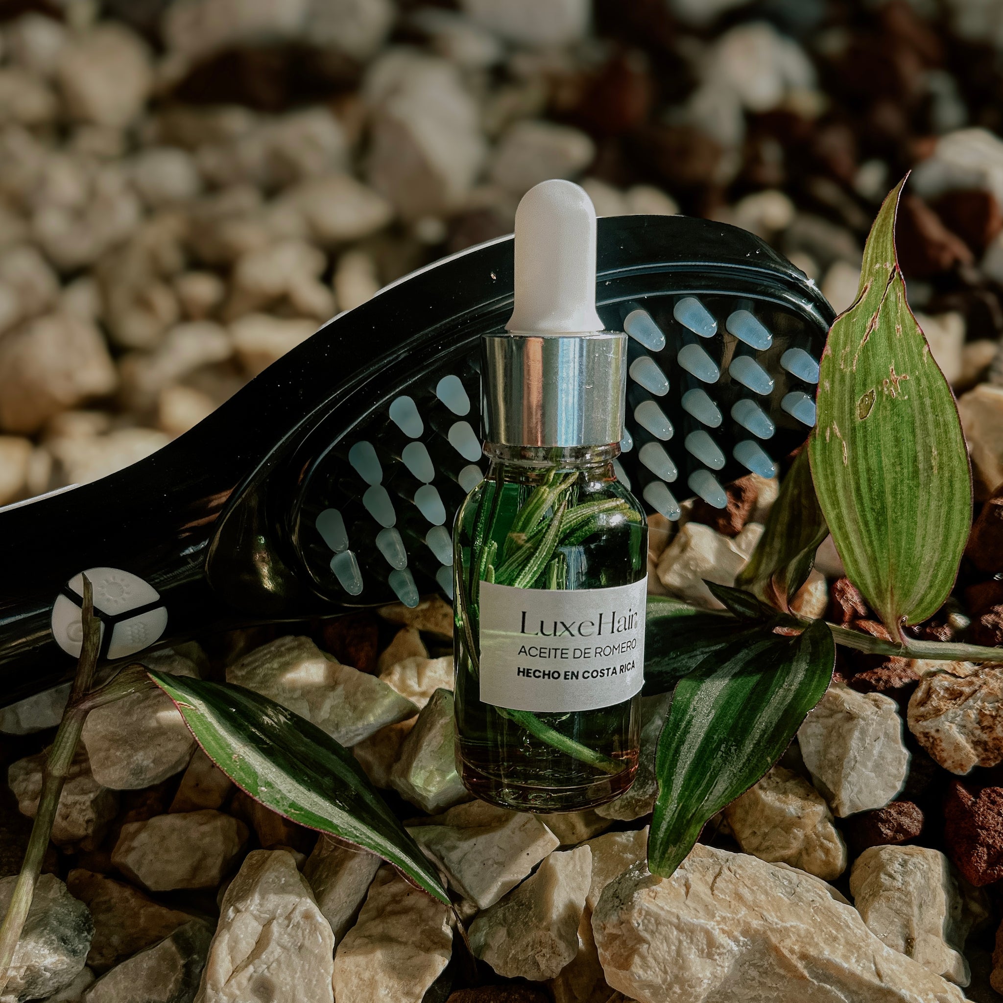 LuxeHair® - Cepillo de Vapor Masajeador Capilar para el Cabello