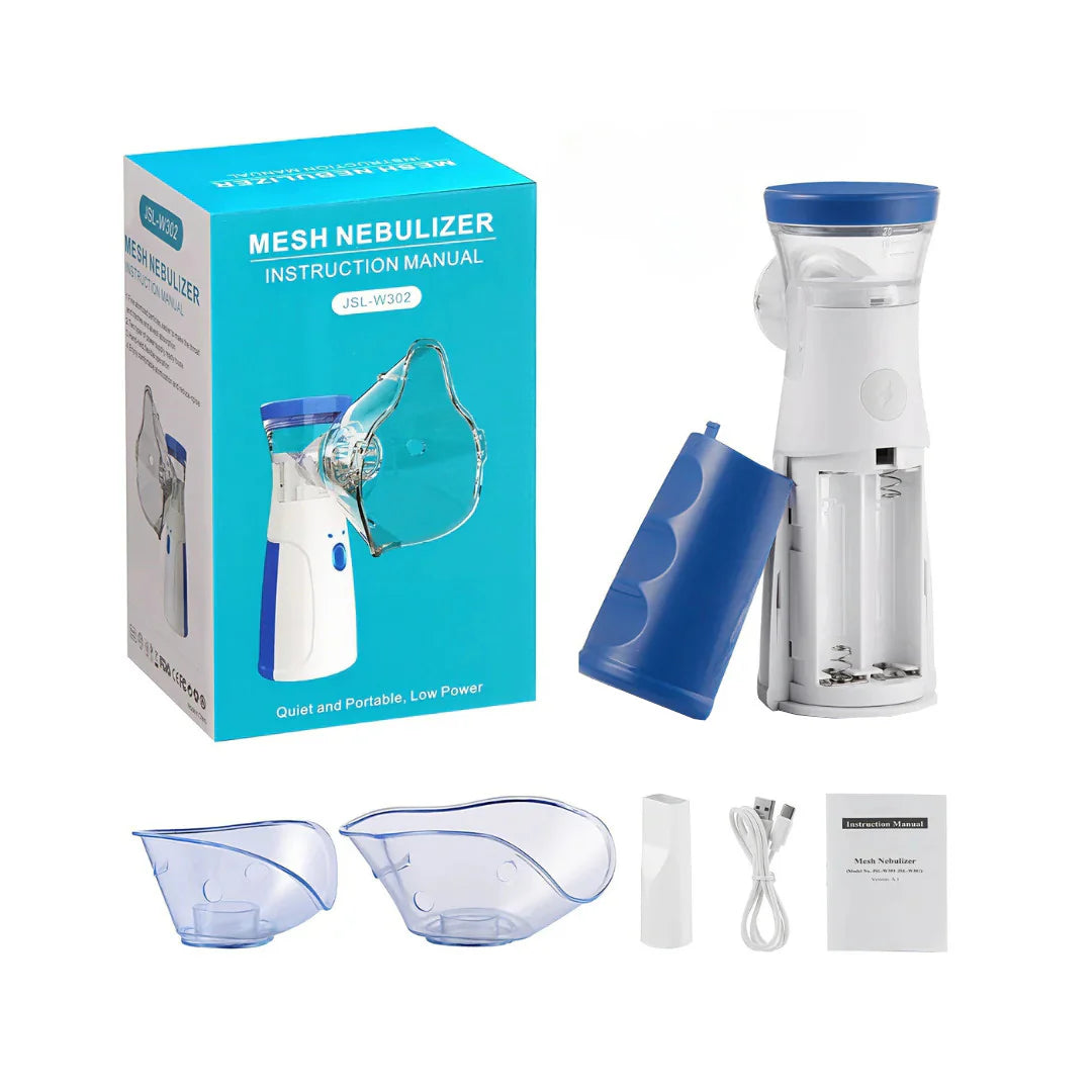 NanoMist™ – Nebulizador Portátil Ultrasónico