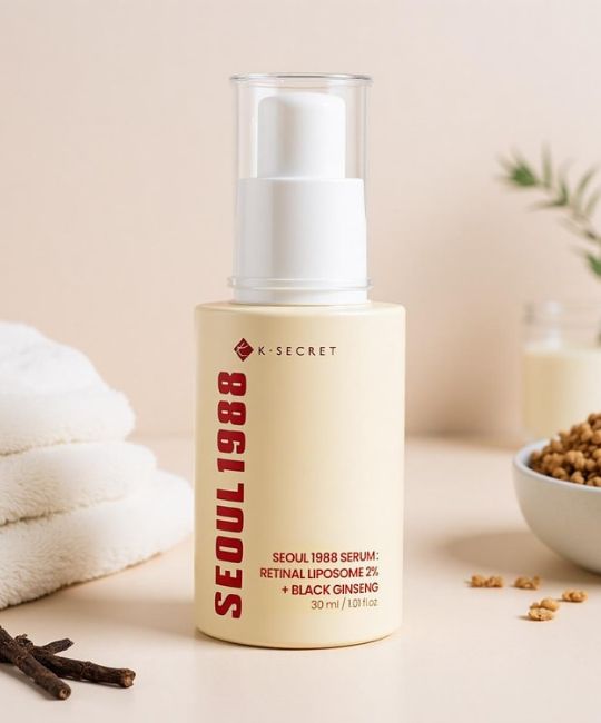 K-SECRET | SEOUL 1988 Serum: Retinal Liposome 2% + Black Ginseng