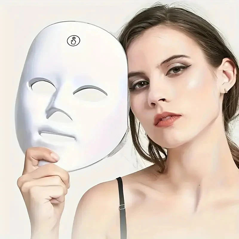 LumiSkin Pro™ – Máscara LED Facial 7 Colores