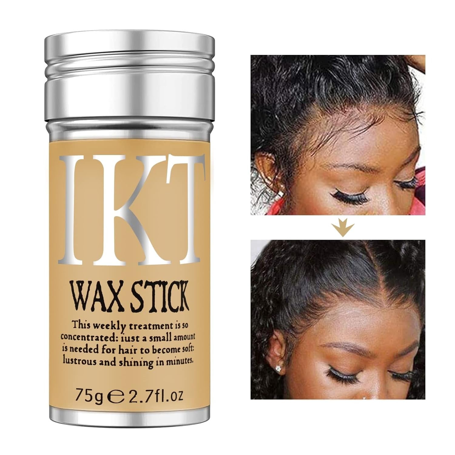 LuxeStick® - Cera Fijadora De Cabello En Barra