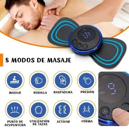 LuxePad EMS™ 2x1 | Alivio Muscular y Relajación Inteligente