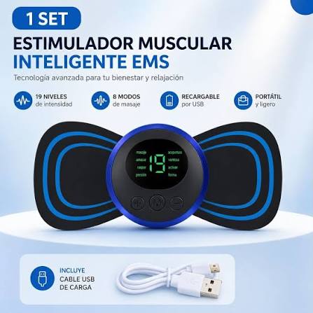 LuxePad EMS™ 2x1 | Alivio Muscular y Relajación Inteligente