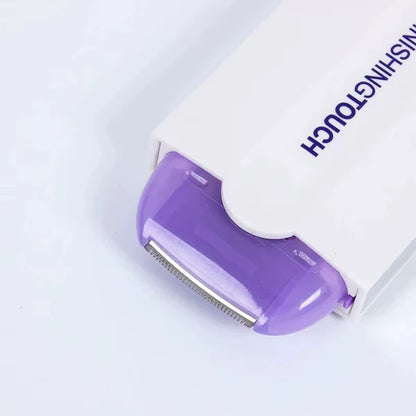 DepiLux™ – Depiladora Portátil Recargable con Luz LED